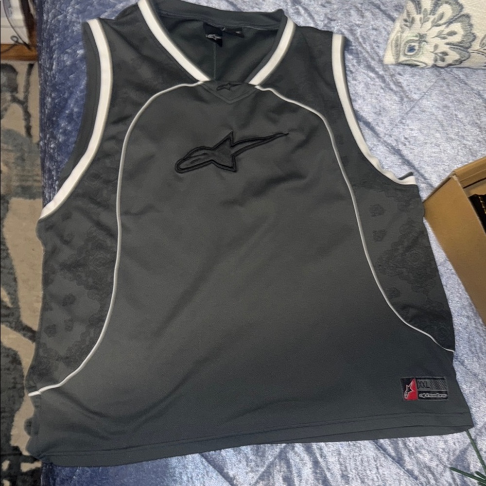 Alpinestars Gray Sleeveless Top